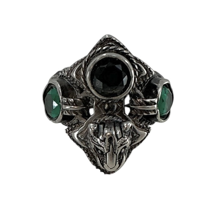 Gucci Garden Crystal Feline Head Ring