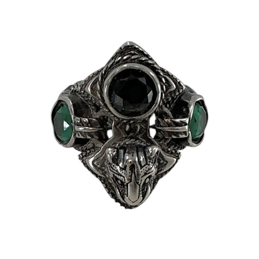 Gucci Garden Crystal Feline Head Ring