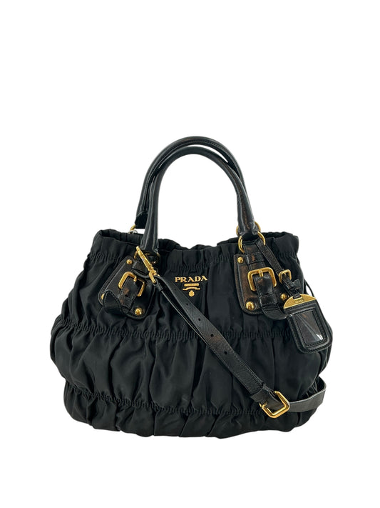 Prada Nylon Quilted Tessuto Shoulder Bag