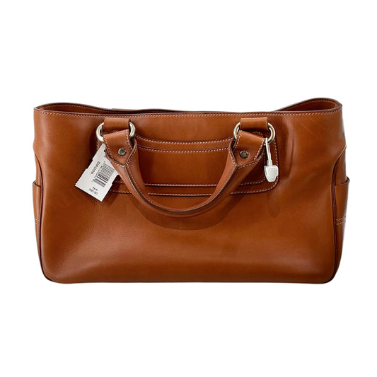 Celine Vintage Brown Leather Boogie Bag