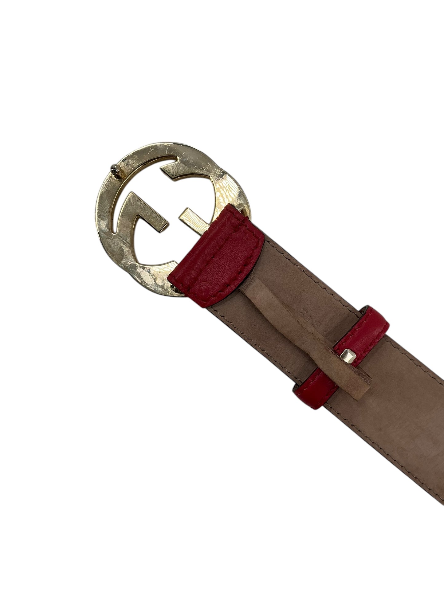 Gucci Double G Leather Belt