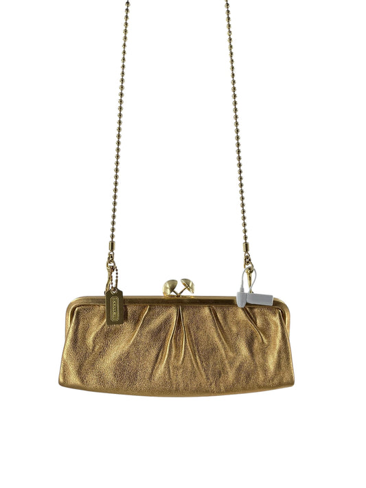 Coach Metallic Clutch