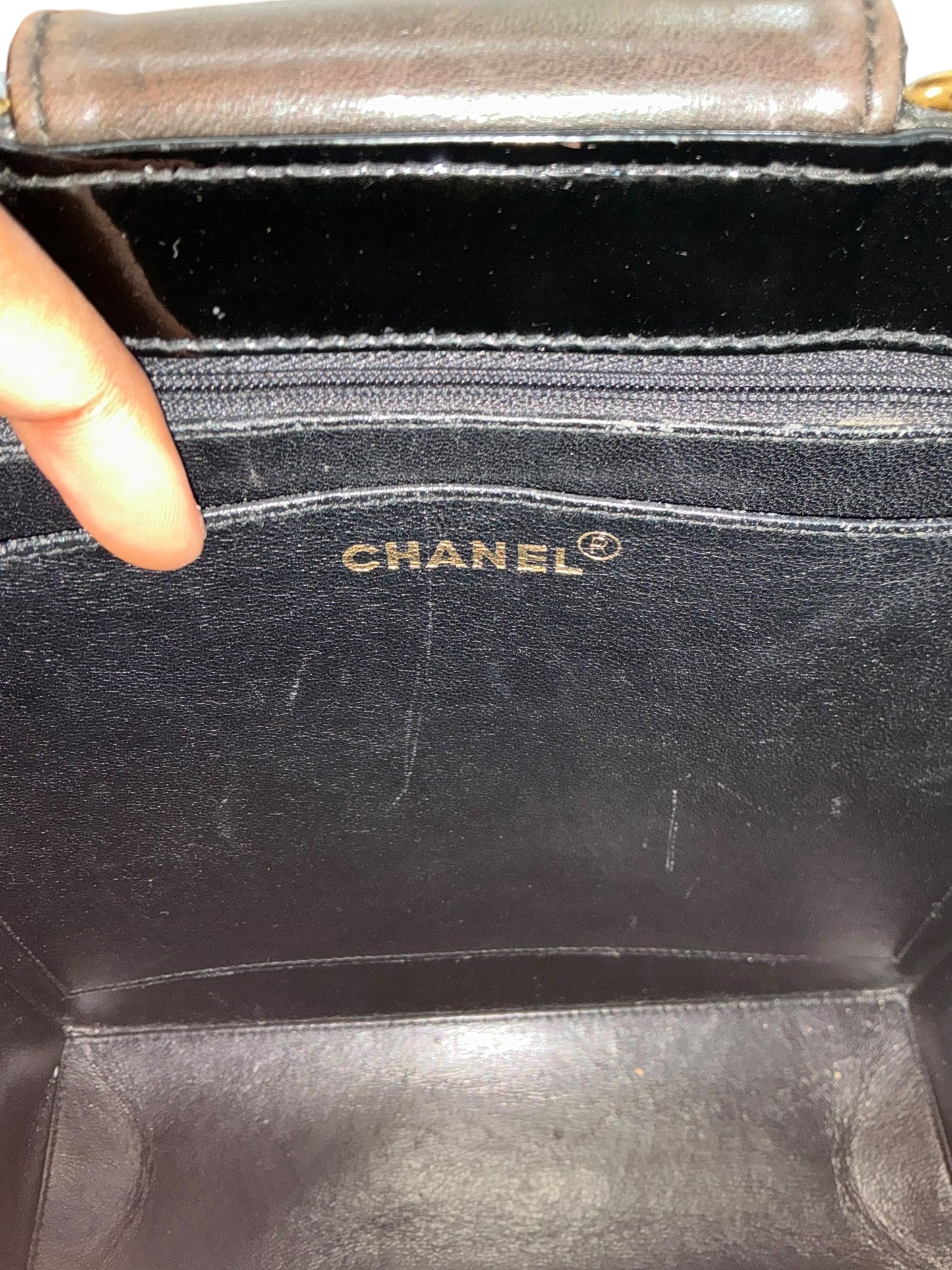 Chanel Vintage Matrasse Coco Mark Handbag