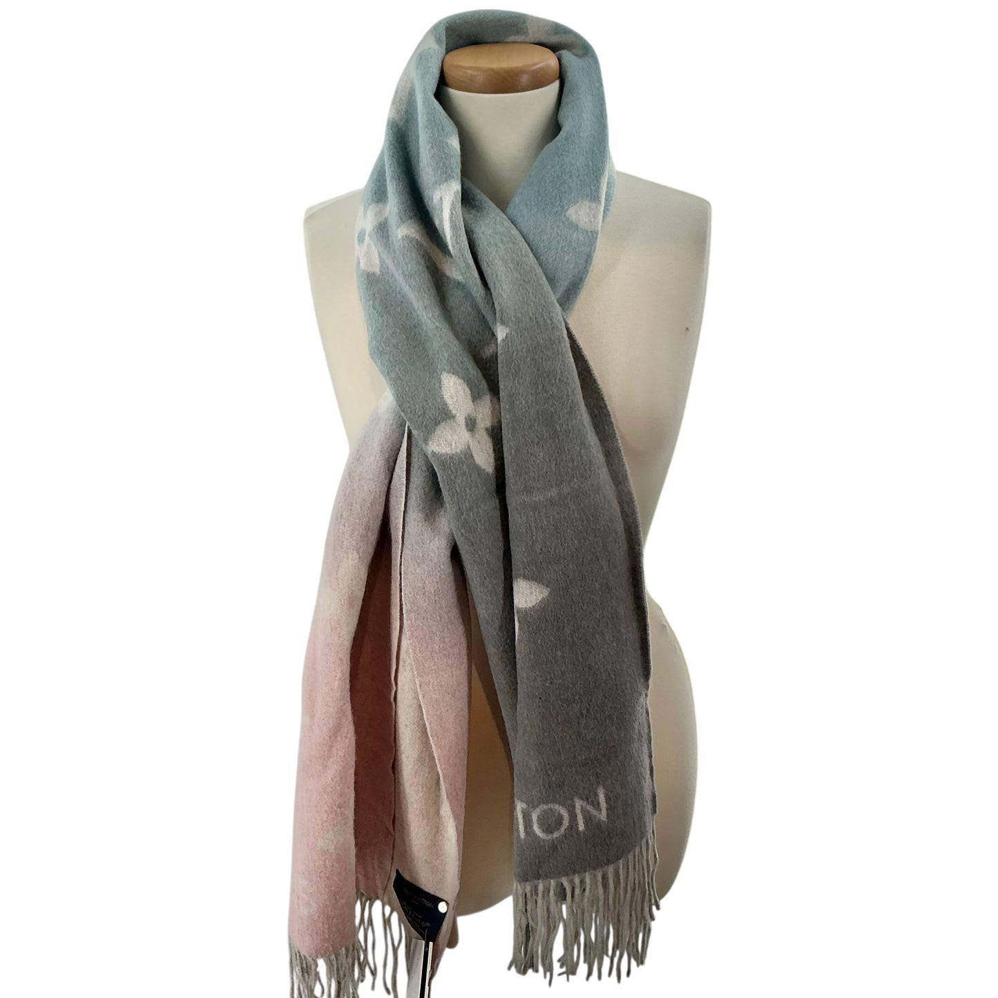 Louis Vuitton Reykjavik Gradient Cashmere Scarf