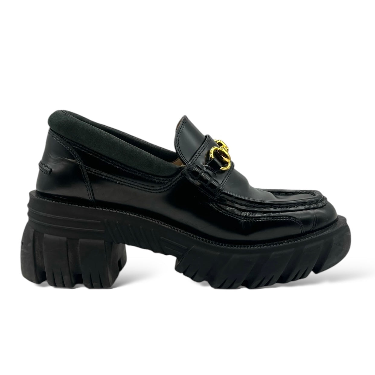 Gucci Romance Horsebit Platform Loafers