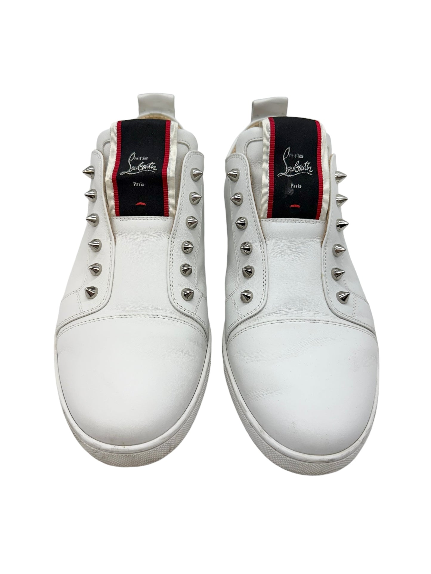 Christian Louboutin Men’s White Fique A Vonde Sneakers