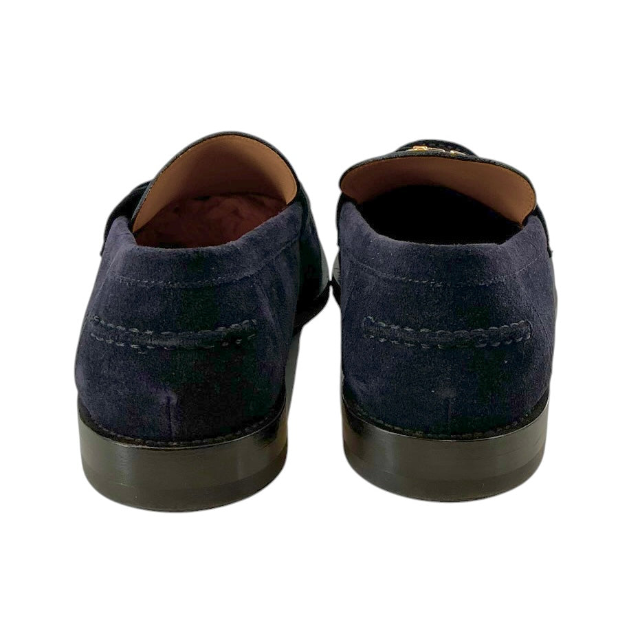 Louis Vuitton Major Loafers in Blue Suede