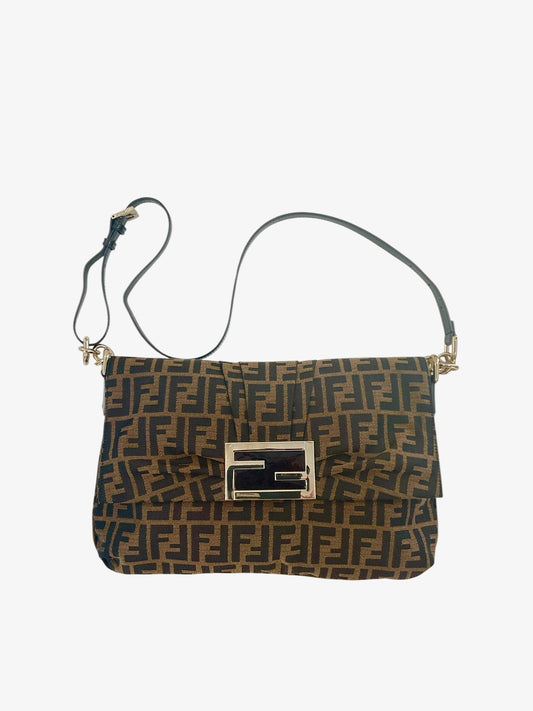 Fendi Tabacco Zucca Shoulder Bag