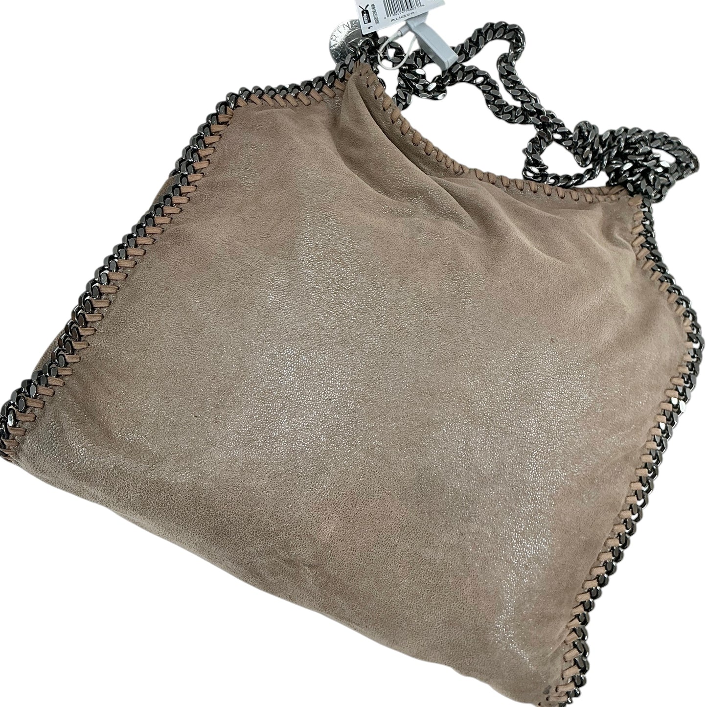 Stella McCartney Falabella Fold-Over Tote Bag – Taupe Shaggy Deer
