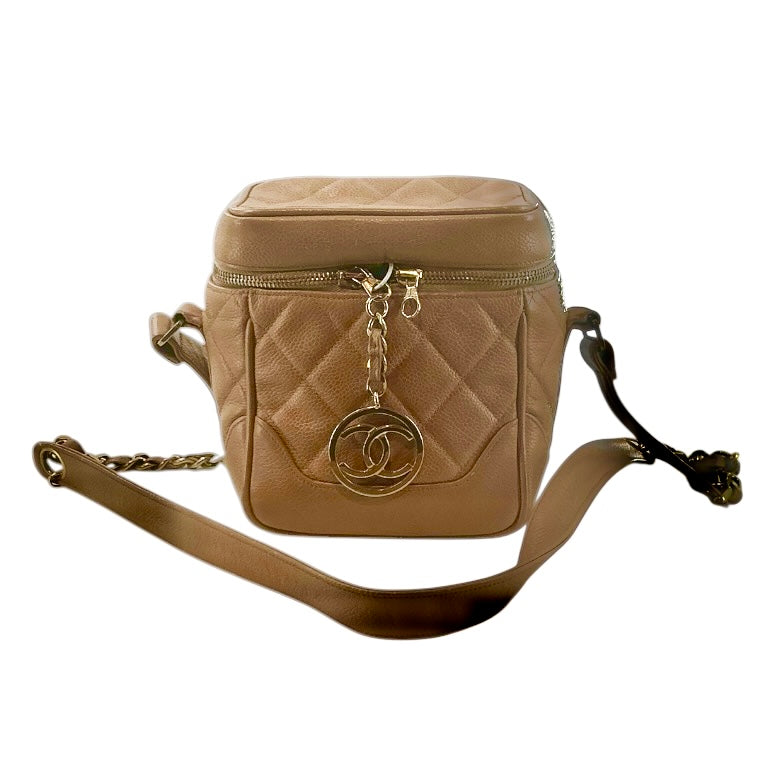 Chanel Caviar Timeless Vanity Case