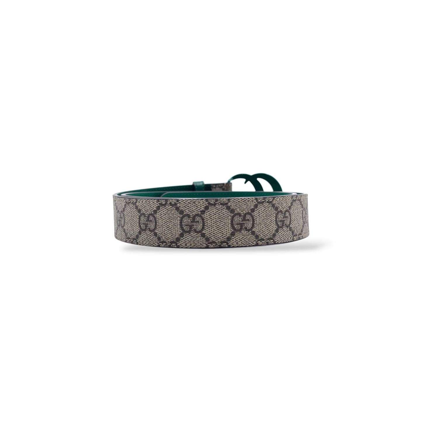 Gucci Green Buckle Belt 80/32