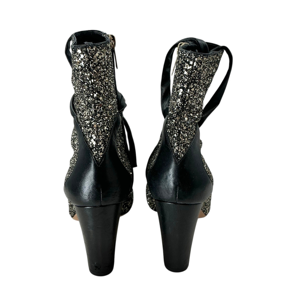 Jimmy Choo Henrietta Glitter Star Ankle Boots