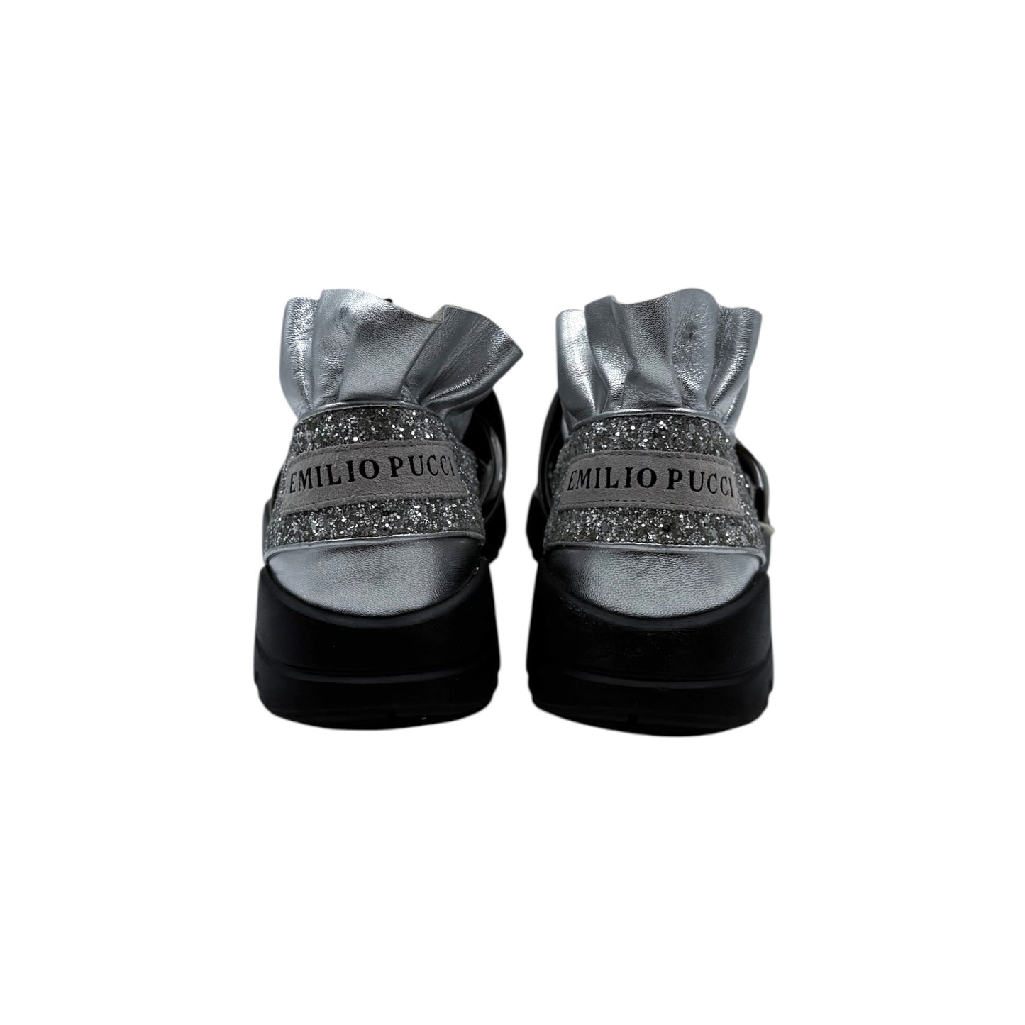 Emilio Pucci City Up Ruffle Sneakers