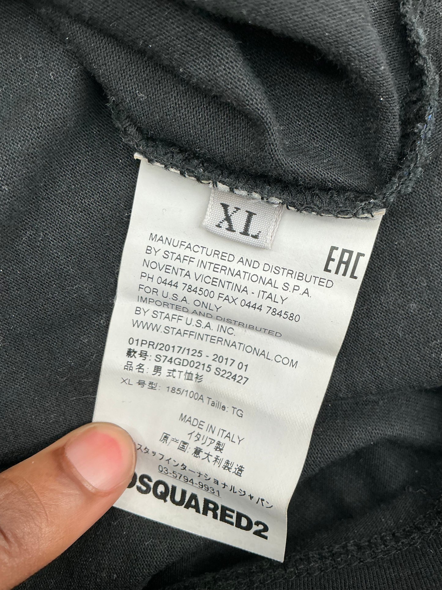 DSQUARED2 ‘Sisters from Hell’ Tour Tee