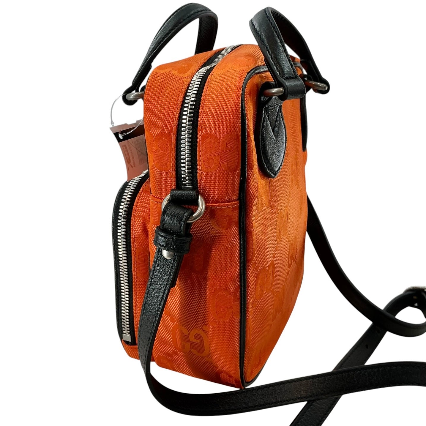 Gucci Off The Grid Nylon Monogram Messenger Bag