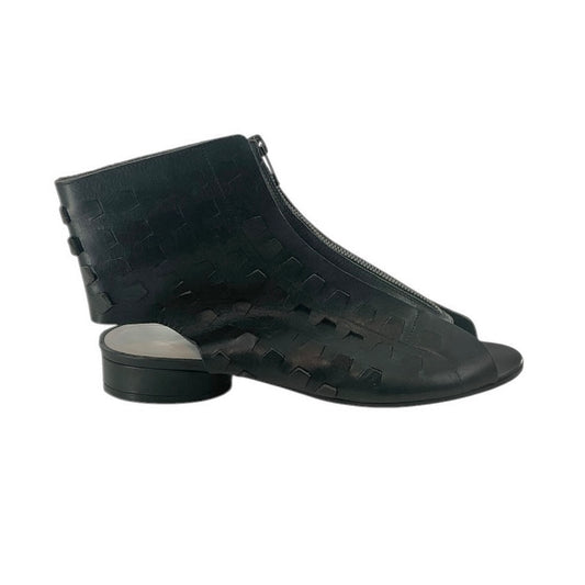 Maison Margiela Perforated Leather Cutout Bootie Sandals