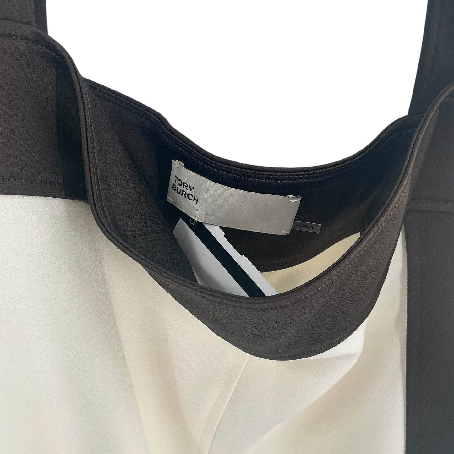 Tory Burch Colorblock Satin Dress