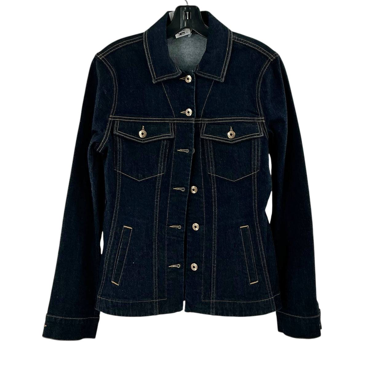 Jonathan Simkhai Dark Wash Denim Trucker Jacket