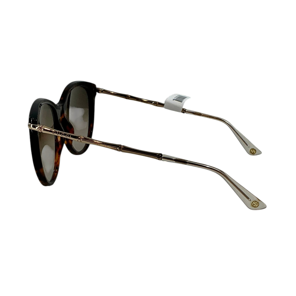 Gucci Bamboo Cat-Eye Sunglasses – Tortoise/Gold