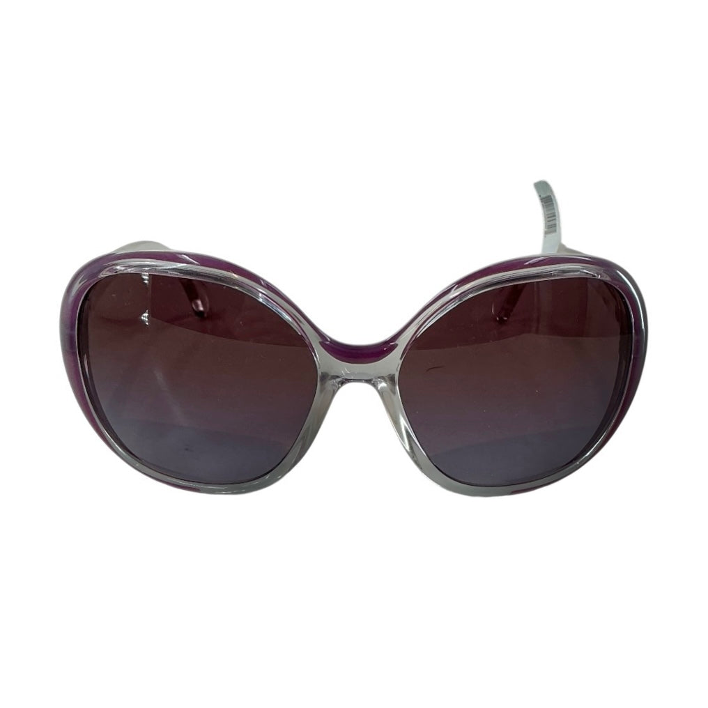 D&G Dolce & Gabbana DD8090 Oversized Purple & Clear Sunglasses