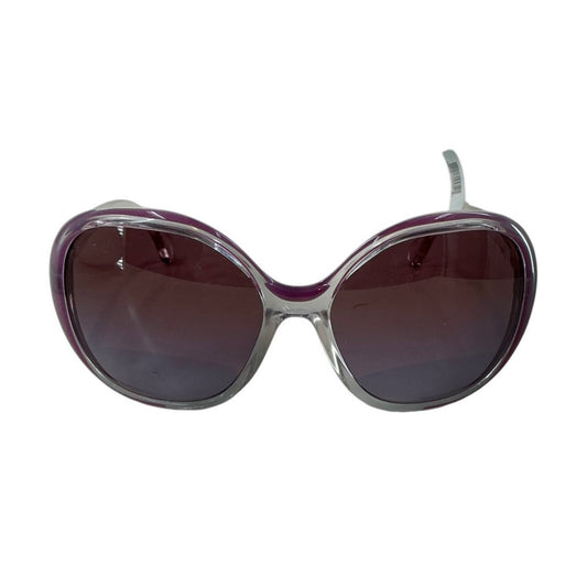 D&G Dolce & Gabbana DD8090 Oversized Purple & Clear Sunglasses