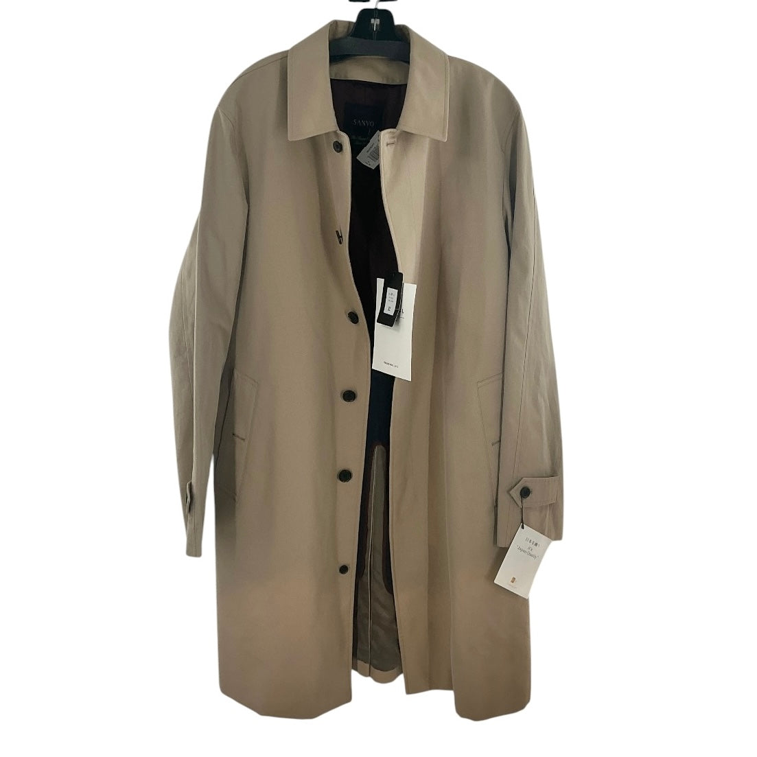 Sanyo New With Tags Men’s Classic Mac Coat