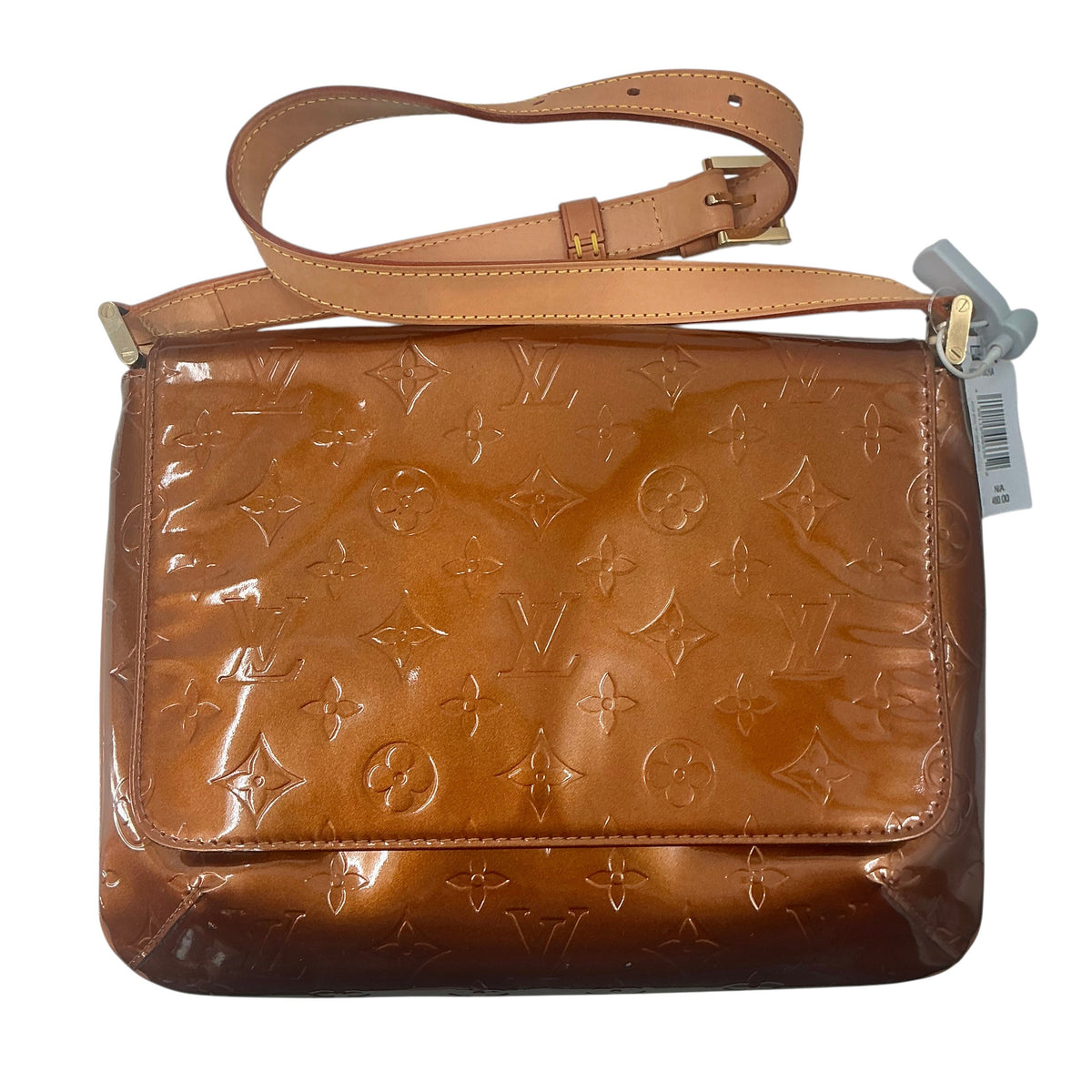 Louis Vuitton Monogram Vernis Thompson Street Shoulder Bag in Bronze