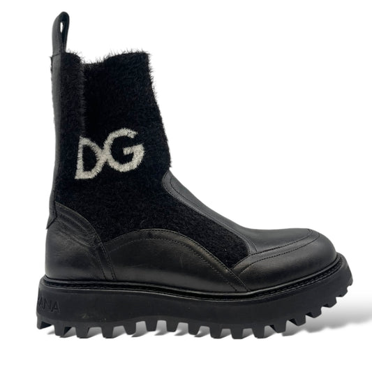 Dolce & Gabbana Sock Ankle Boots