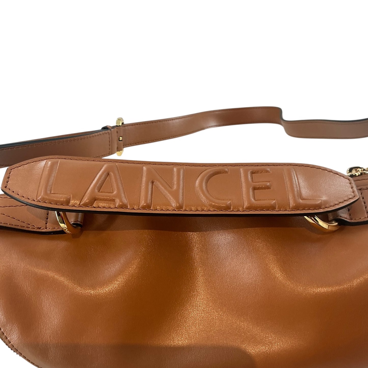 Lancel Origami Leather Belt Bag