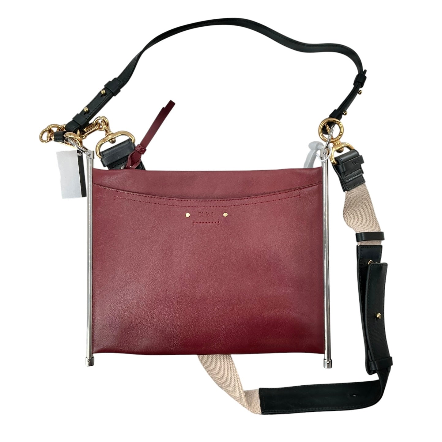 Chloé Roy Medium Leather Clutch/Shoulder Bag