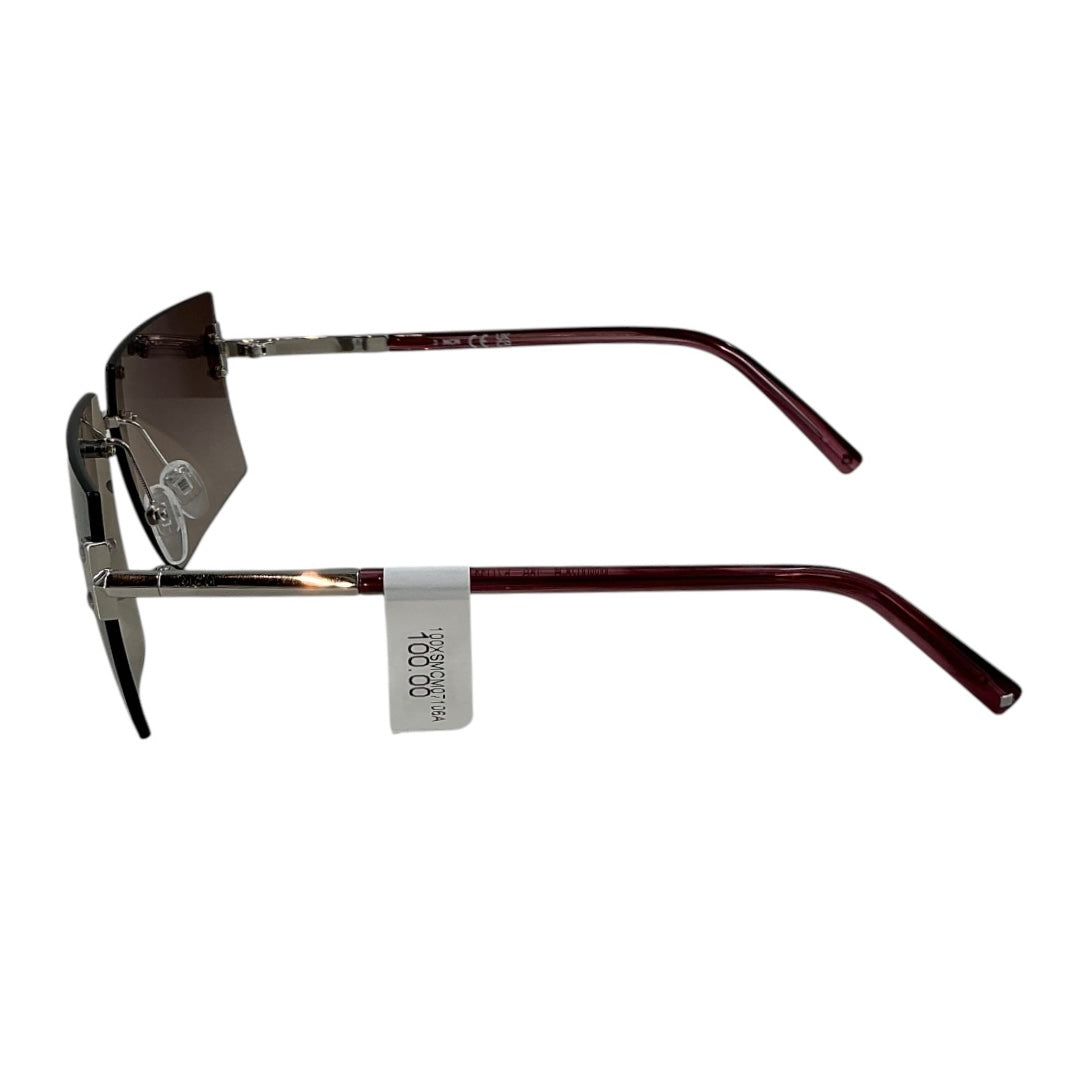 MCM MW0028-H Rimless Rectangle Gradient Sunglasses