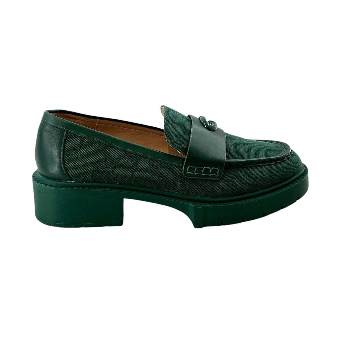 COACH Leah Canvas Loafer Pump