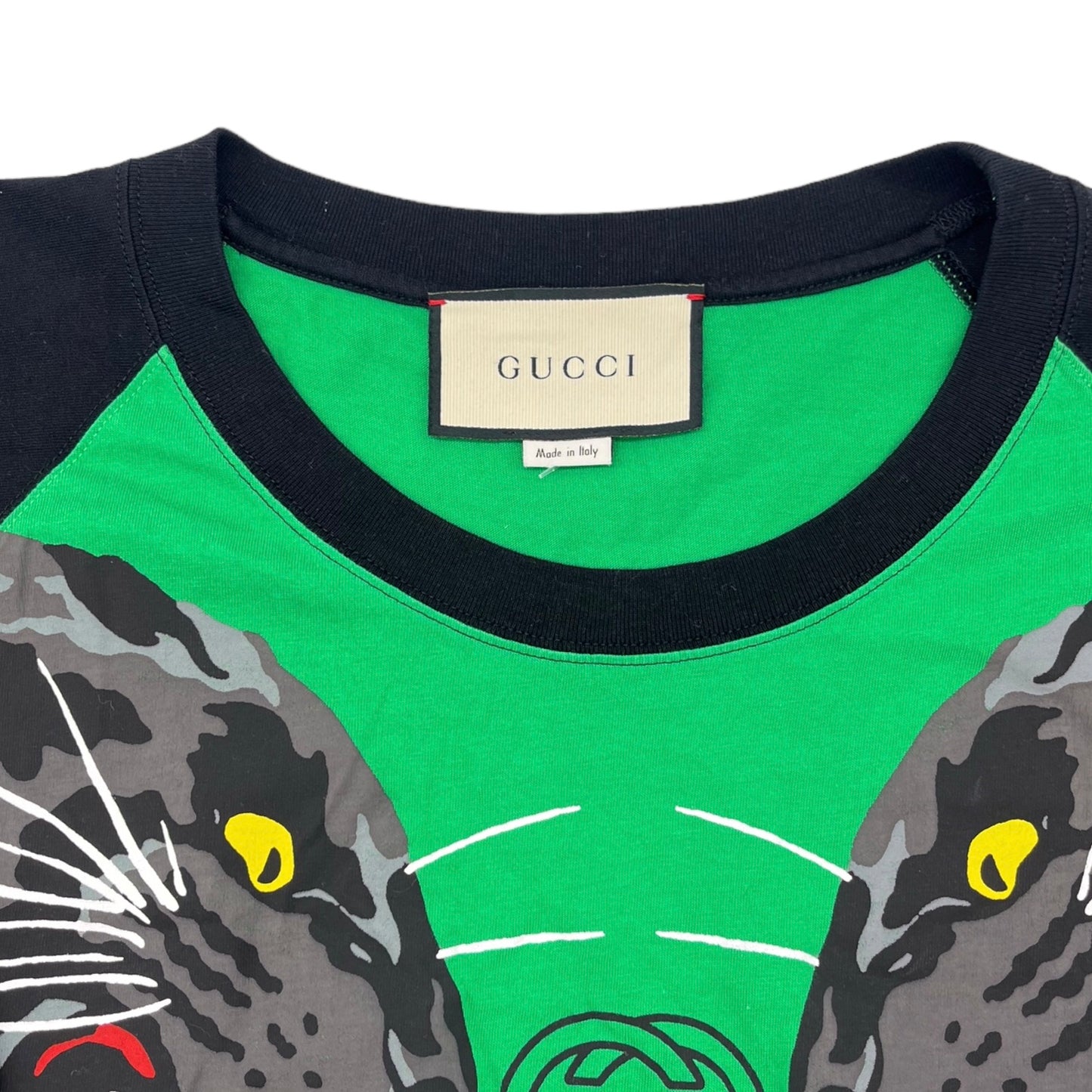 Gucci Interlocking G Logo Scoop Neck T-Shirt