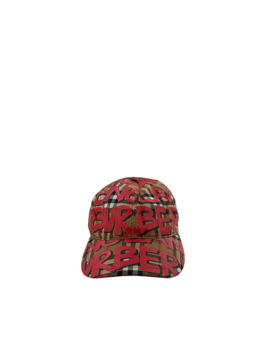 Burberry Graffiti Check Hat