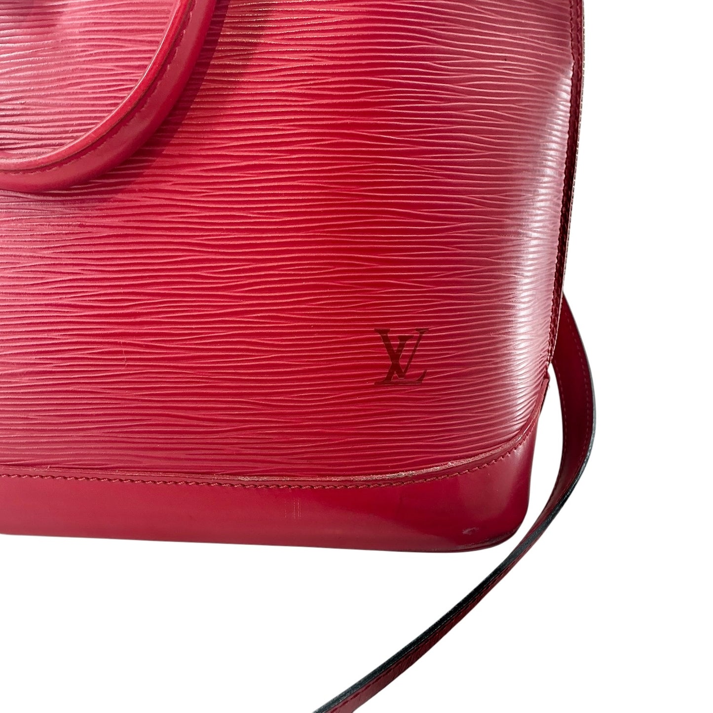 Louis Vuitton Alma PM Epi Leather Handbag