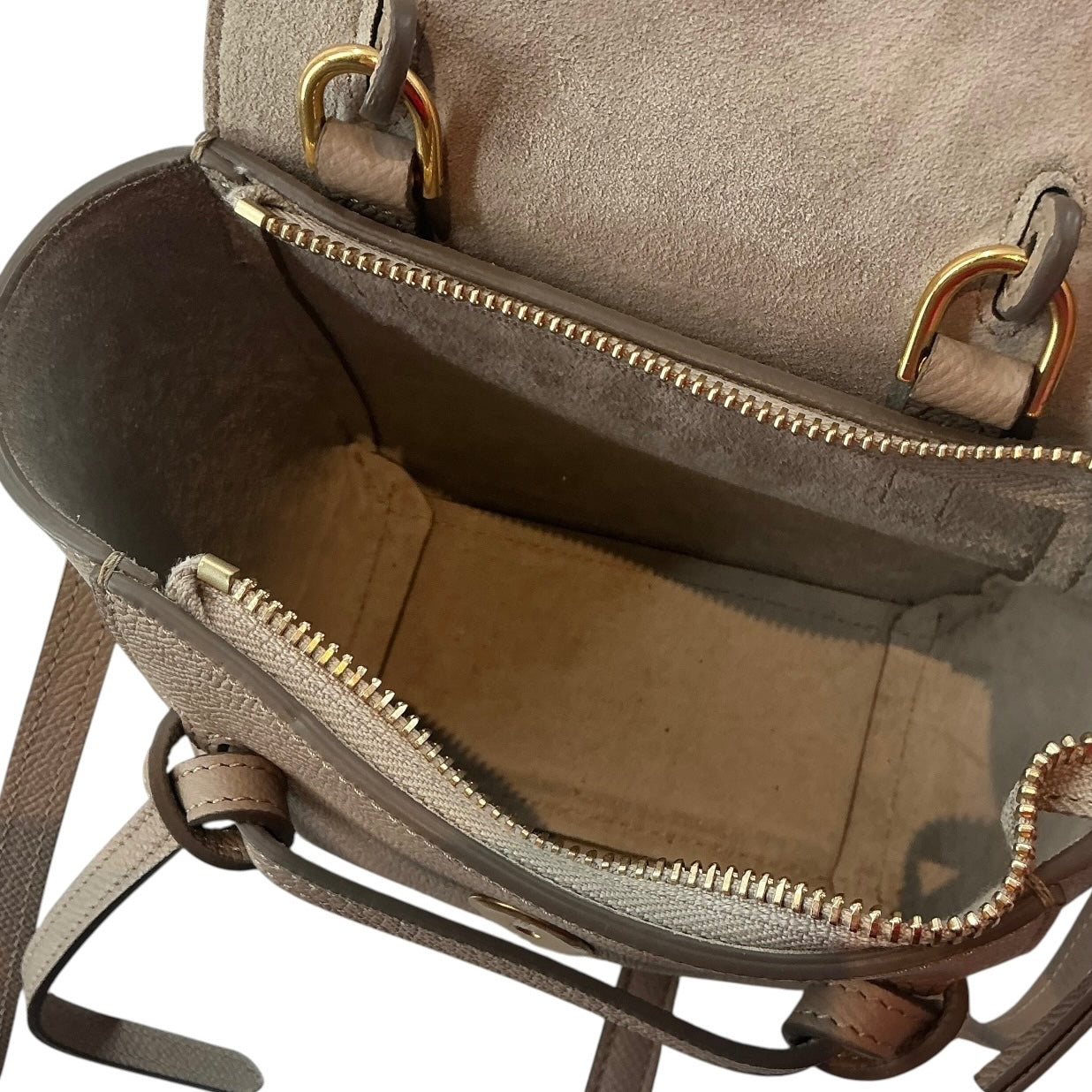 Celine Pico Bag in Light Taupe Grained Calfskin