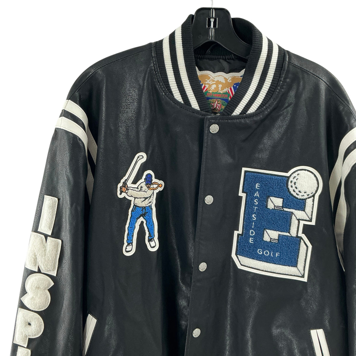Eastside Golf x Jeff Hamilton Limited Edition Varsity Letterman Jacket