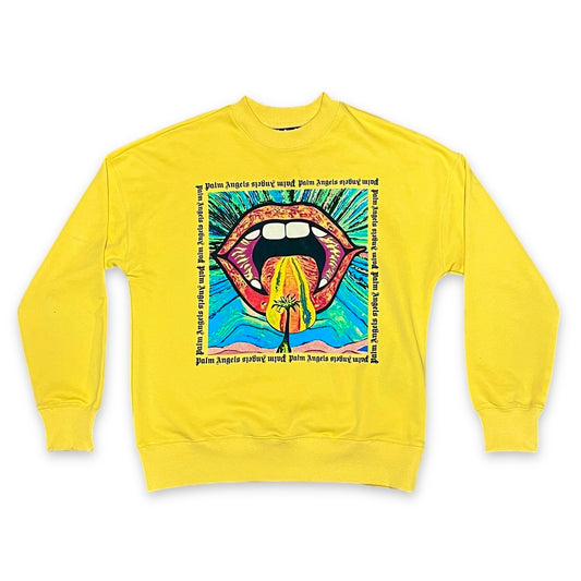 Palm Angels Crazy Mouth Sweatshirt