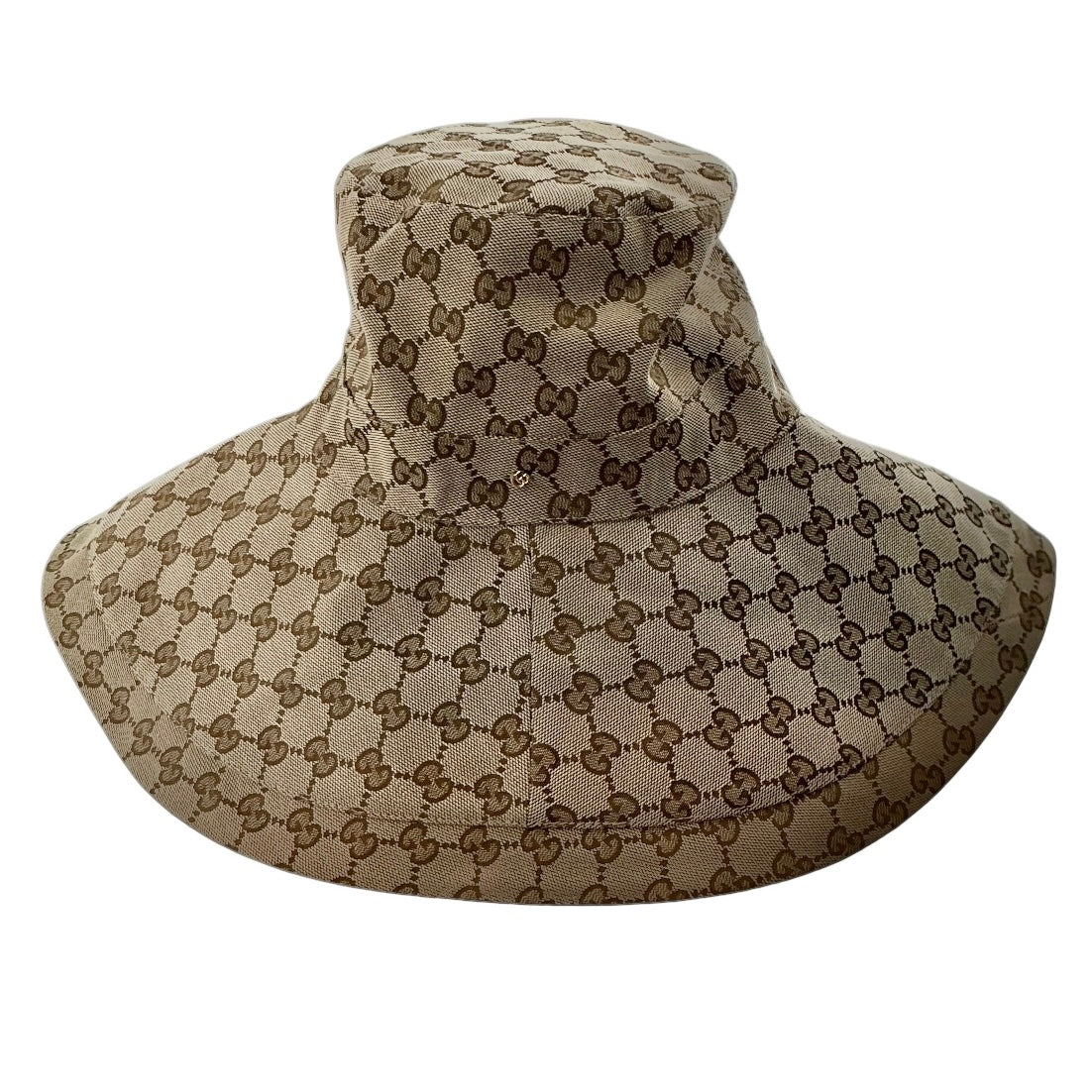 Gucci GG Monogram Canvas Wide-Brim Bucket Hat