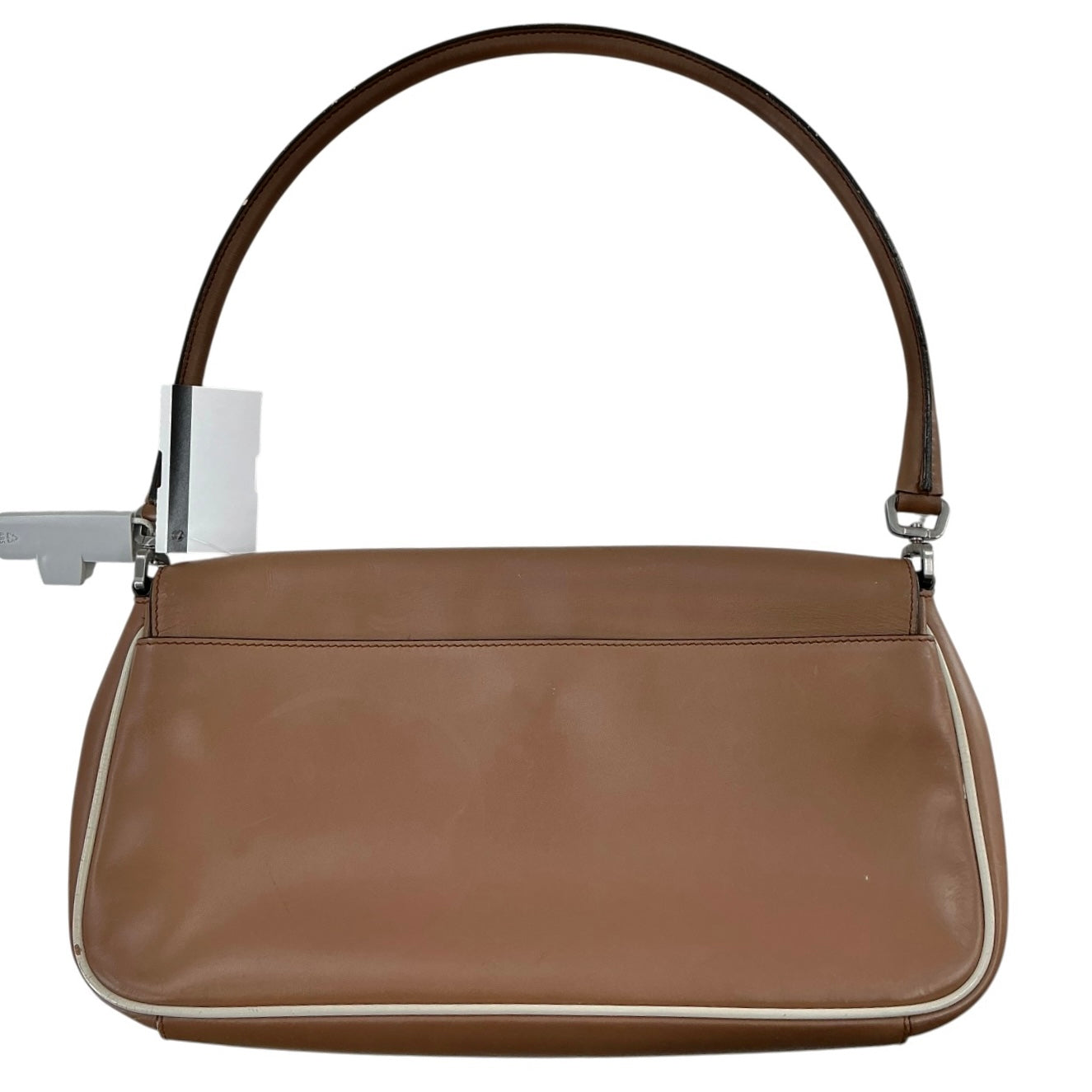 Prada Vitello Leather Flap Shoulder Bag