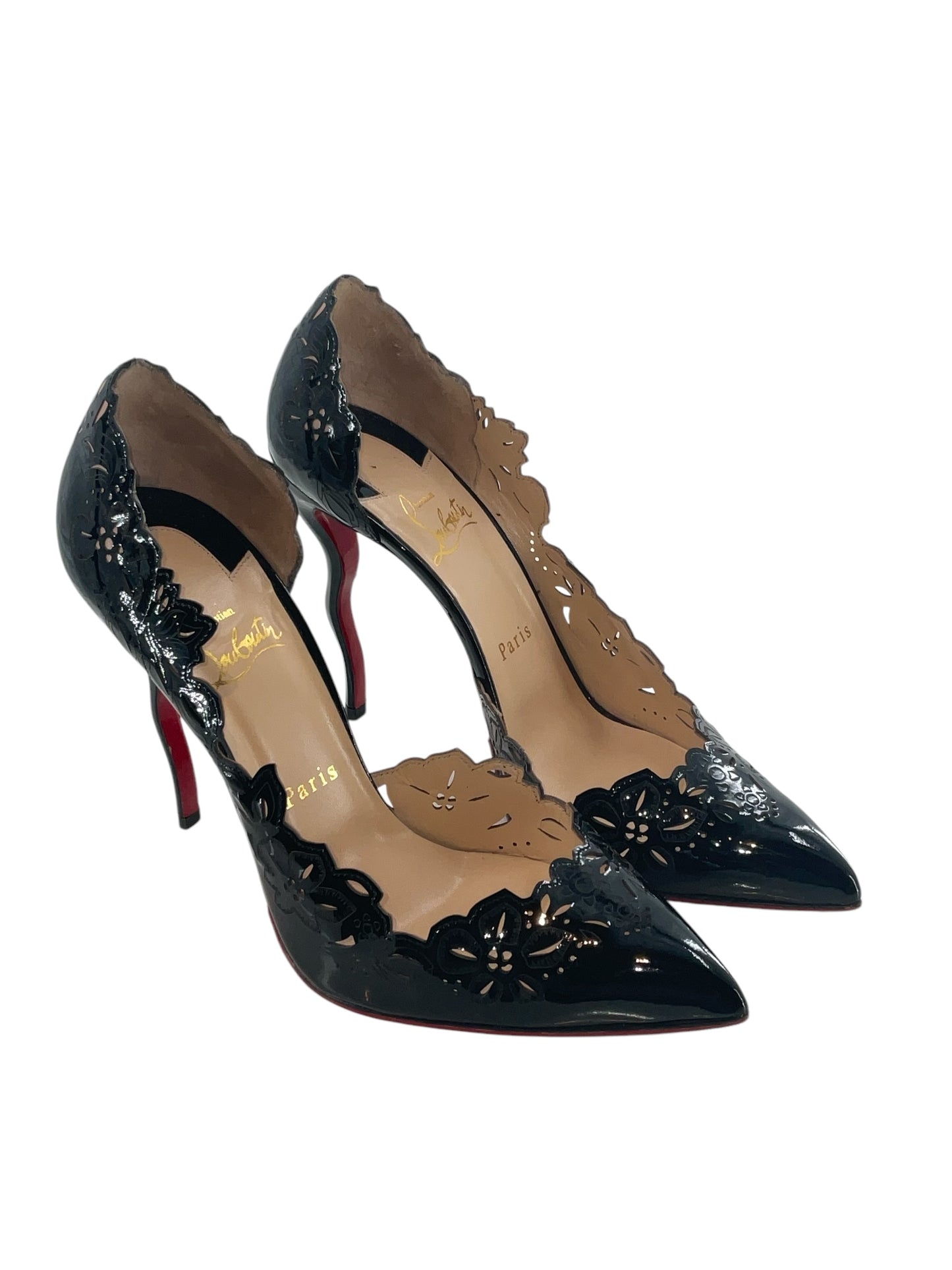 Christian Louboutin Beloved Floral Patent Pumps