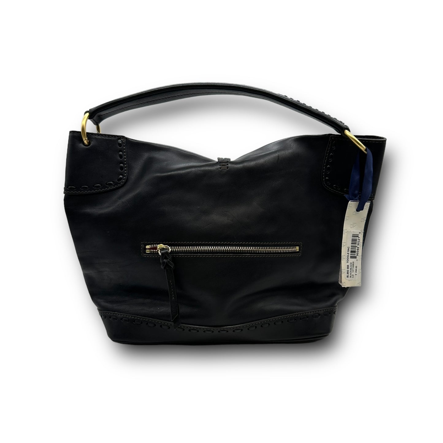 Dooney Bourke Black leather shoulder bag