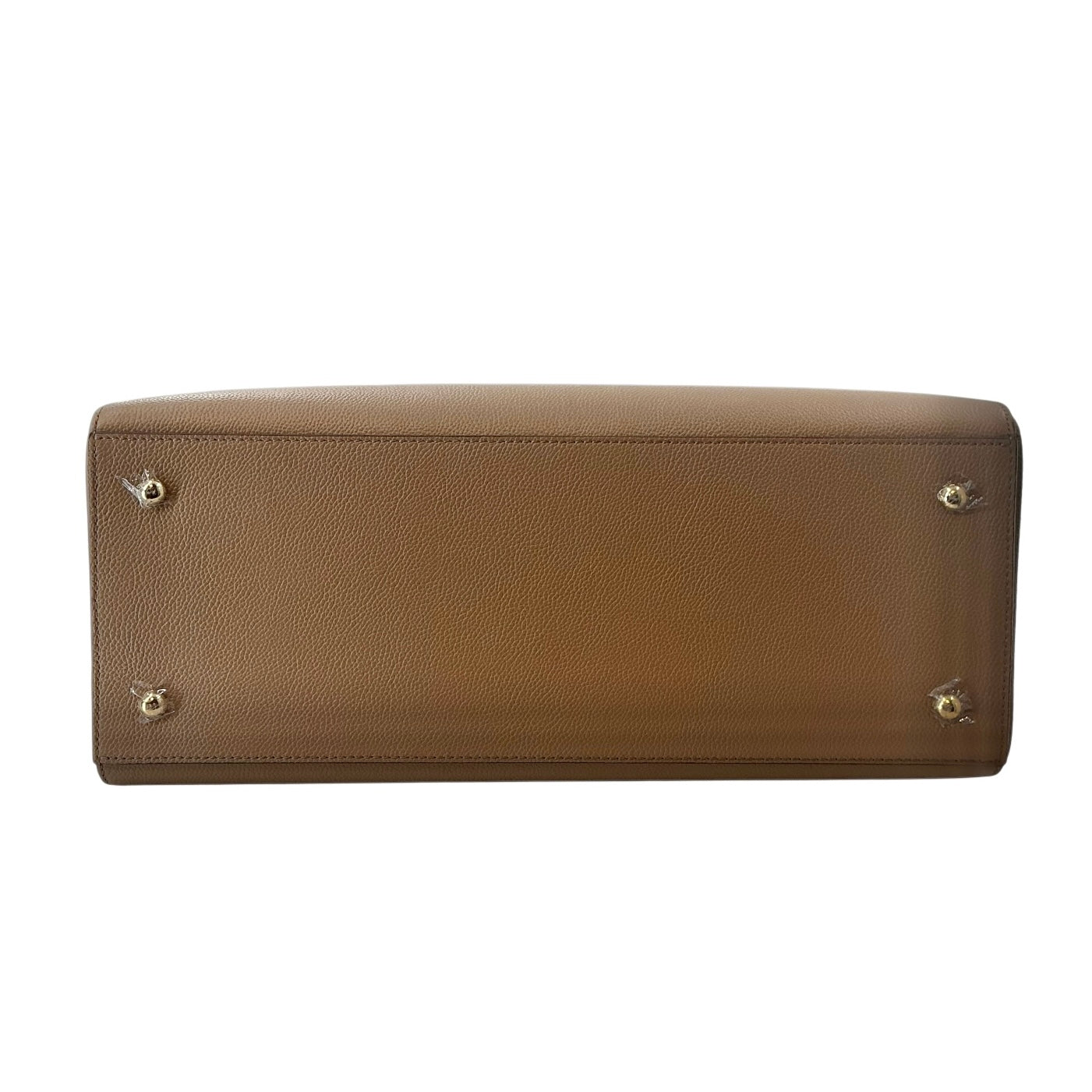DeMellier London "The Hudson" Grained Leather Satchel