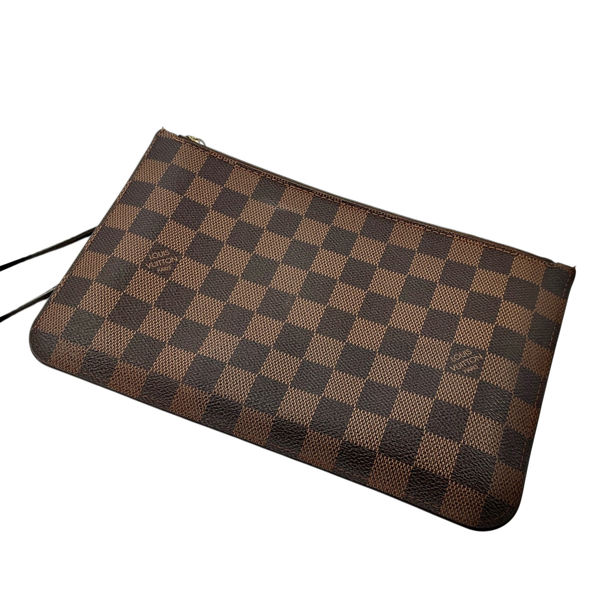 Louis Vuitton Damier Ebene Neverfull MM/GM Pochette Pouch
