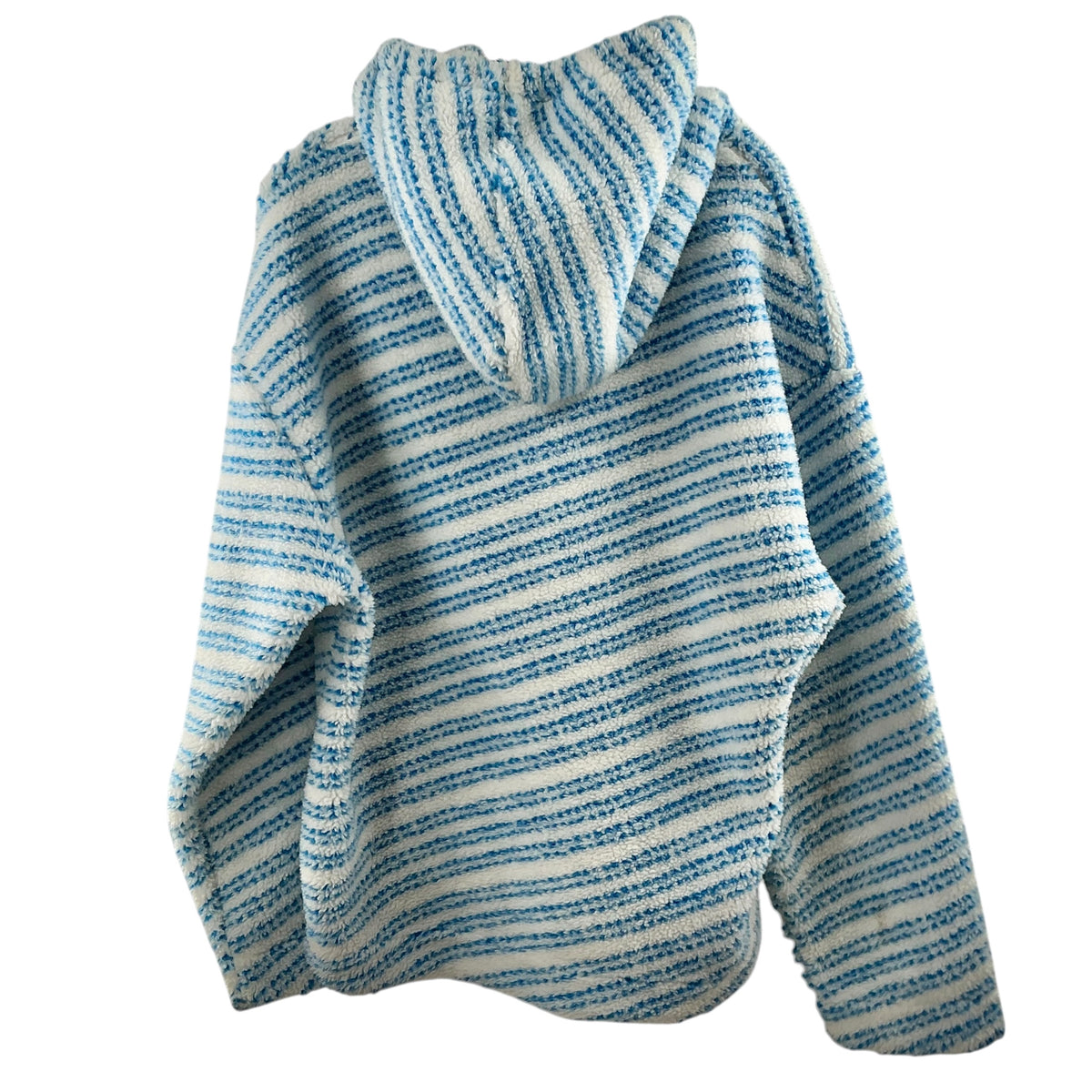 JW Anderson Striped Anchor Fleece Hoodie
