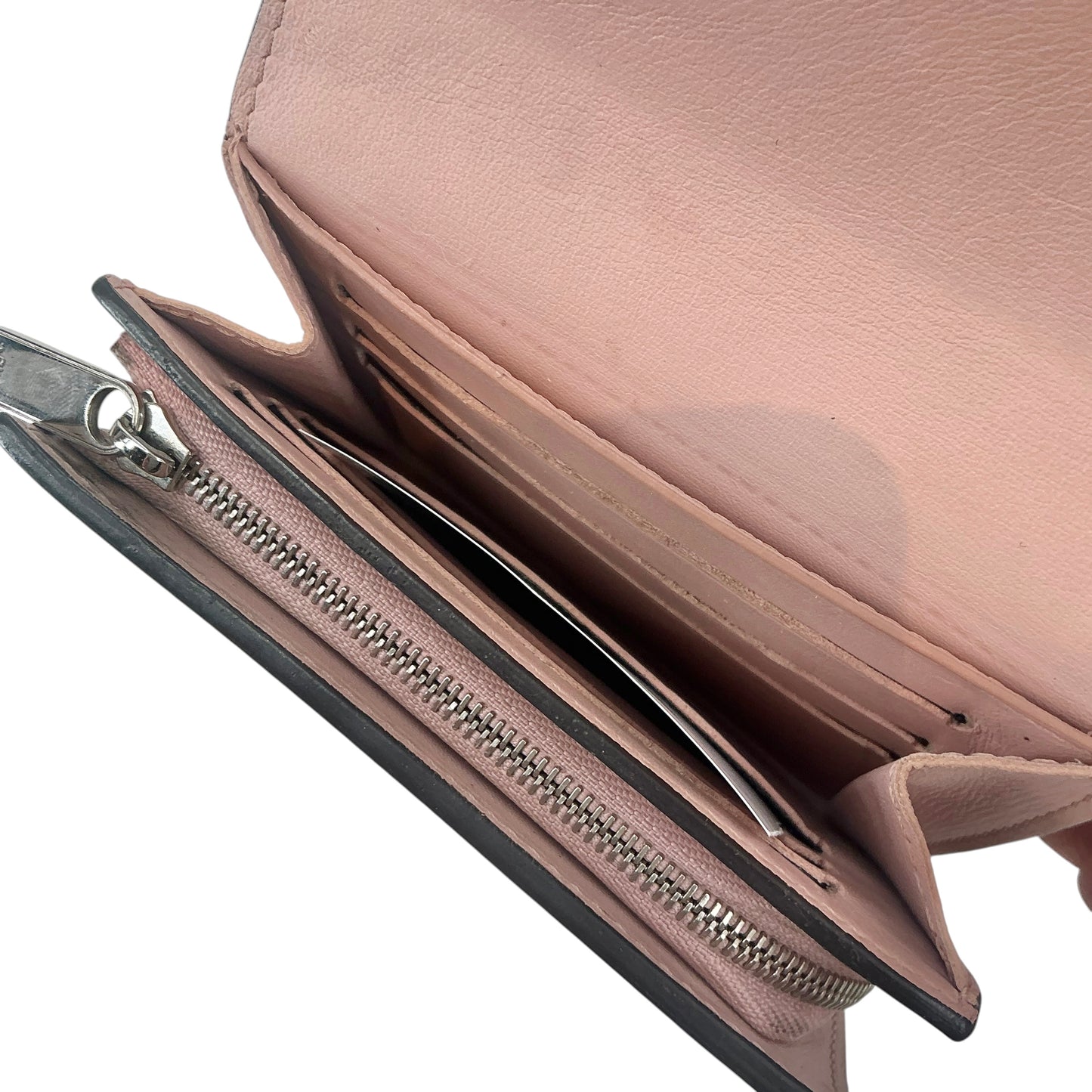Louis Vuitton Monogram Mahina Iris Compact Wallet Magnolia