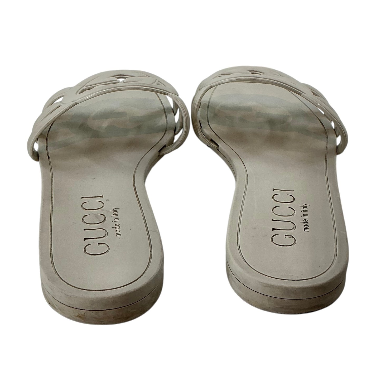 Gucci Interlocking G Rubber Slide Sandal