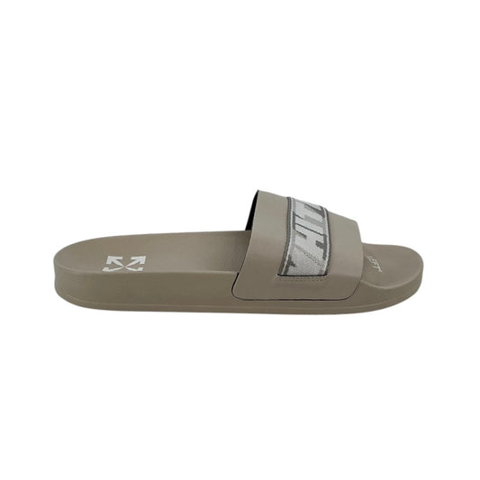 Off-White Industrial Belt Slider Slides