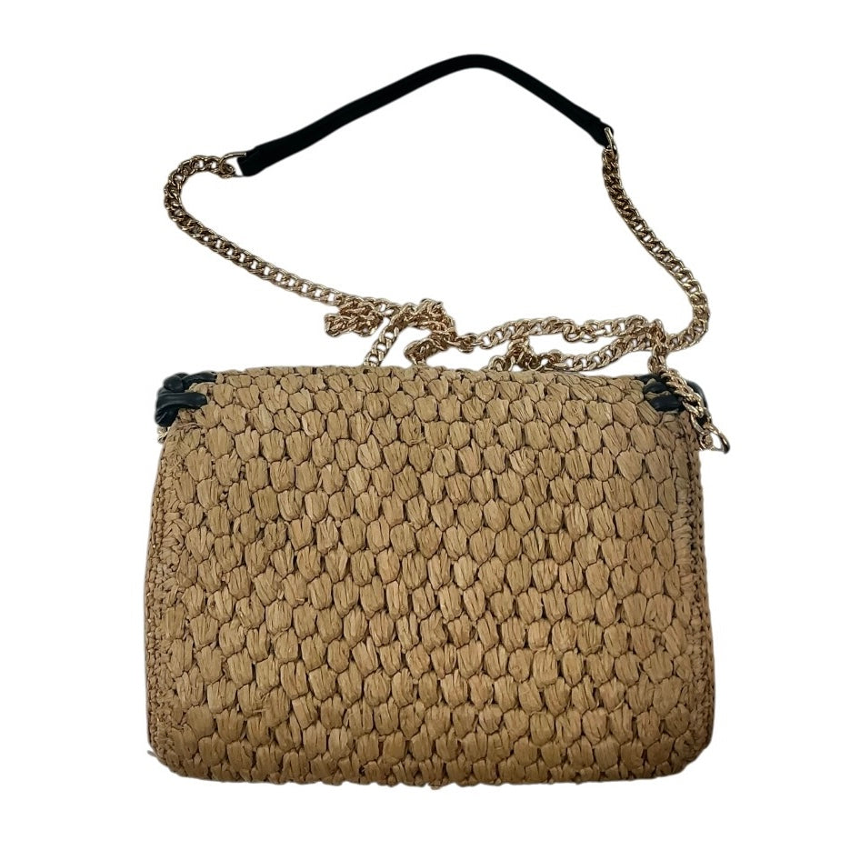 Tory Burch Emerson Raffia Chain Wallet