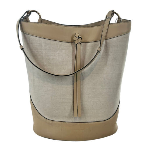 Ulla Johnson Esme Canvas & Leather Bucket Bag